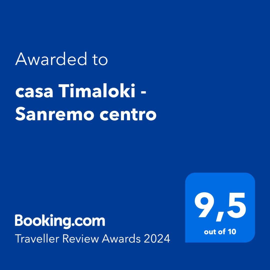 Casa Timaloki - Sanremo Centro Apartamento Exterior foto